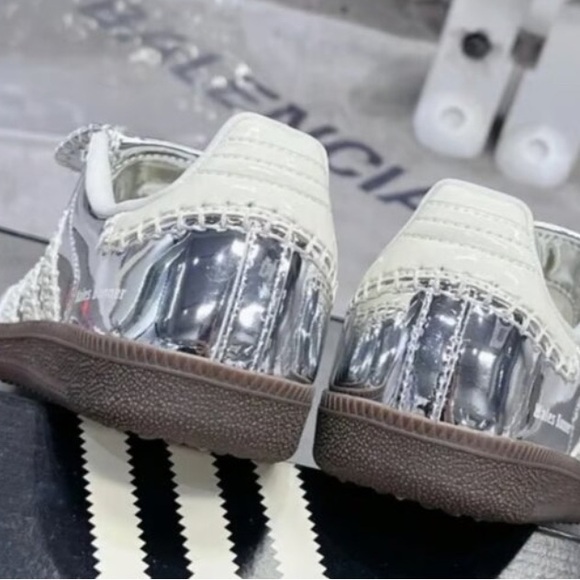 🍭Wales Bonner Adidas Silver Sambas - Picture 5 of 5